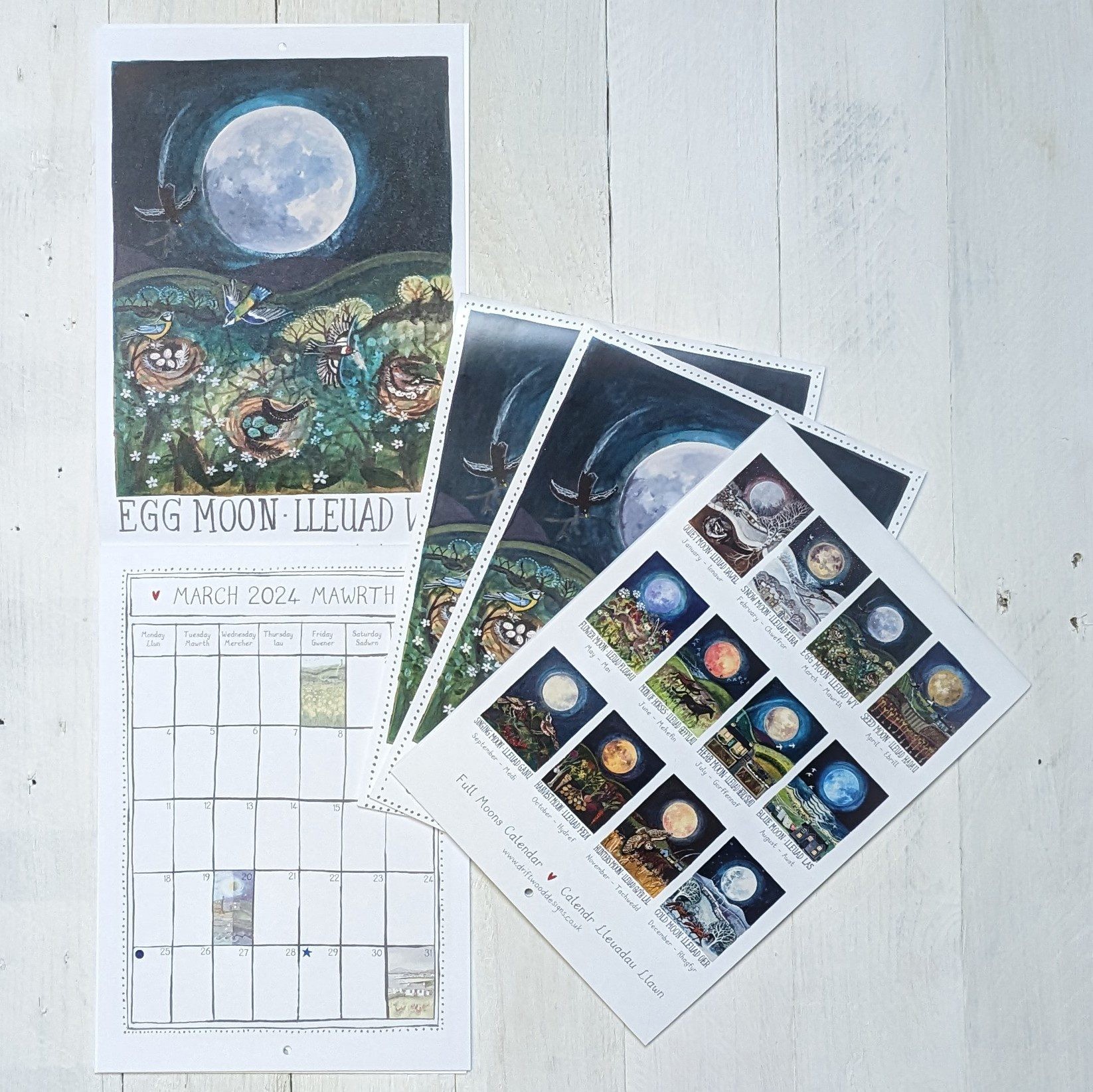 Full Moons Calendar 2024