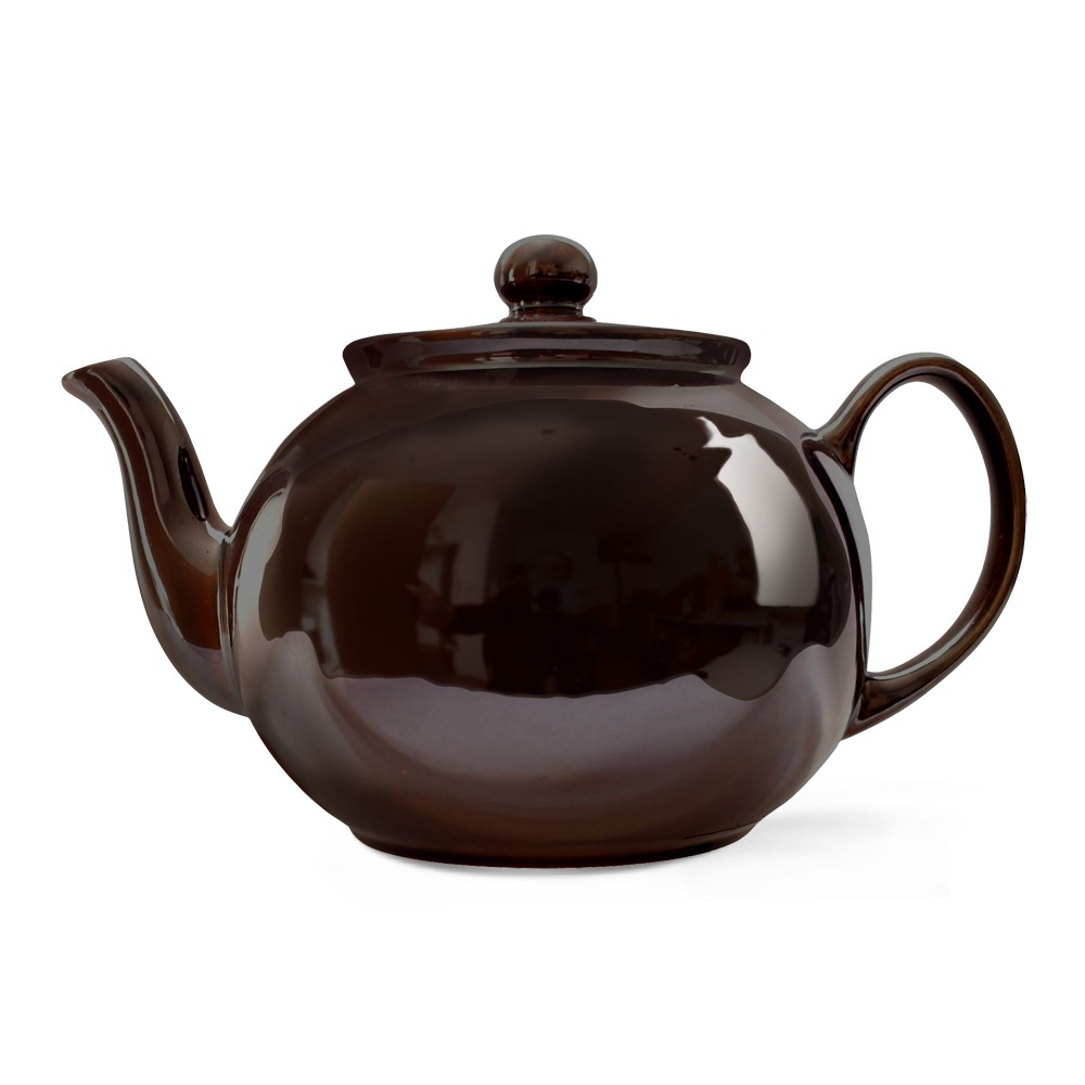 Brown Large Teapot