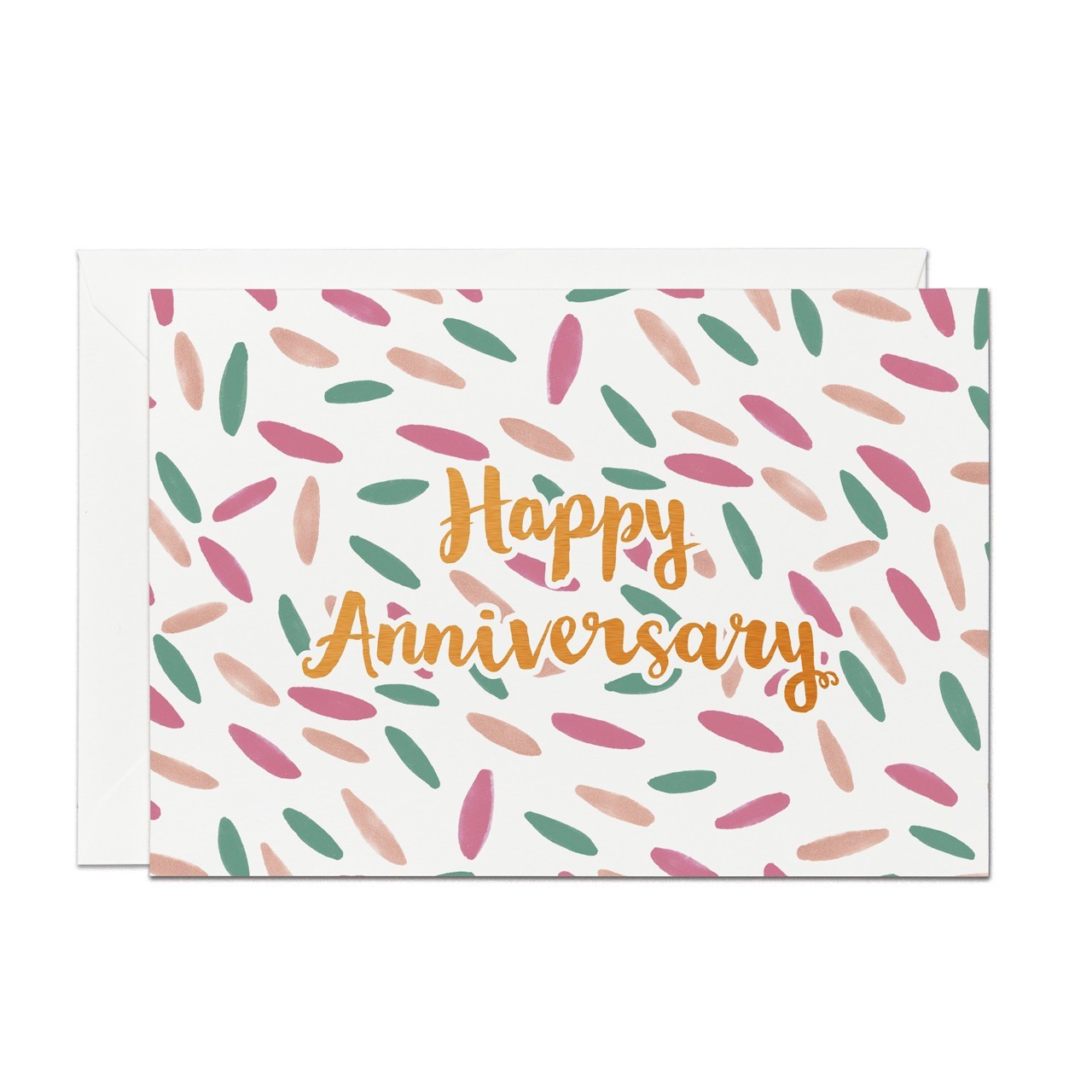 Happy Anniversary Confetti Card