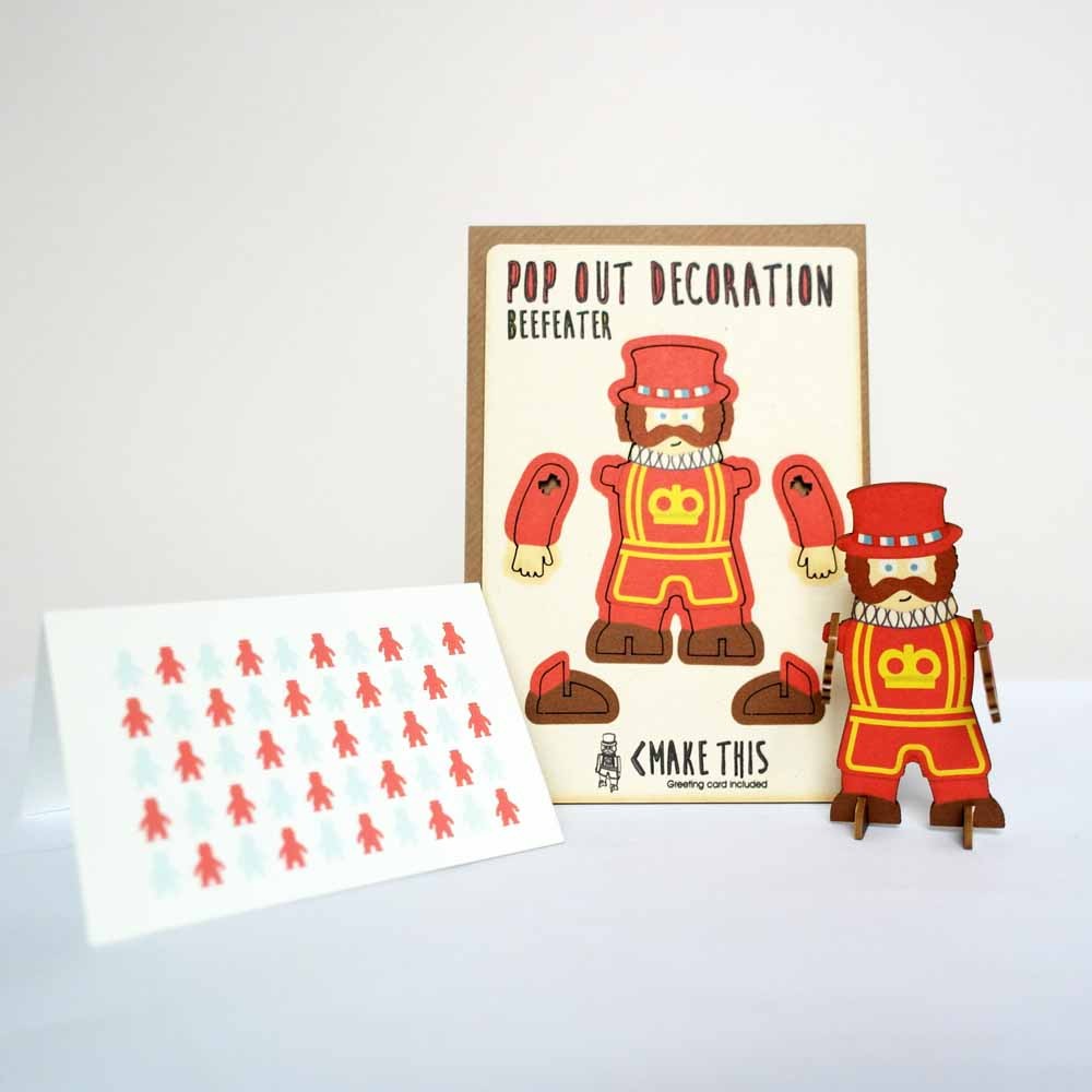 Beefeater Pop Out Card