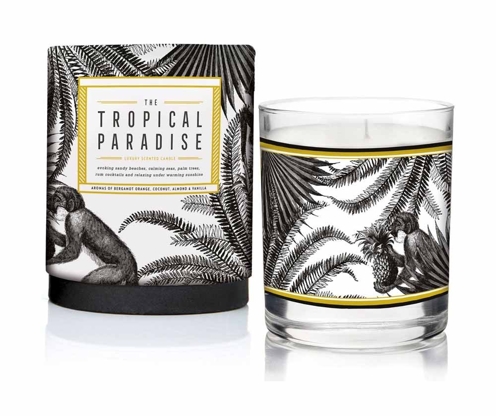 The 'Tropical Paradise' Scented Candle