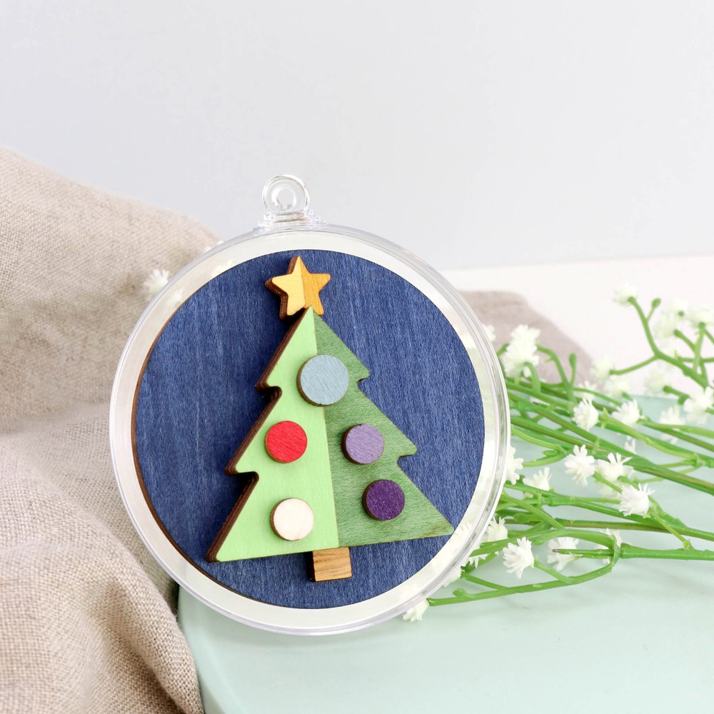 Tree 3D Layered Christmas Bauble