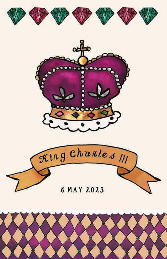 Coronation Cream Tea Towel