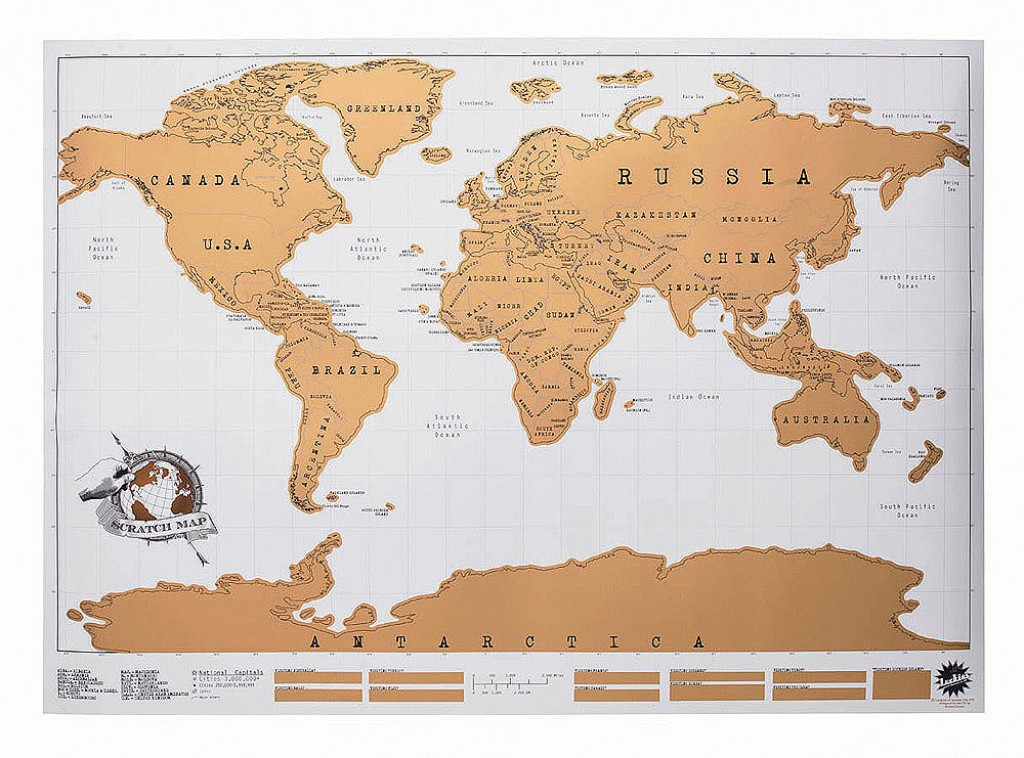World Scratch Map