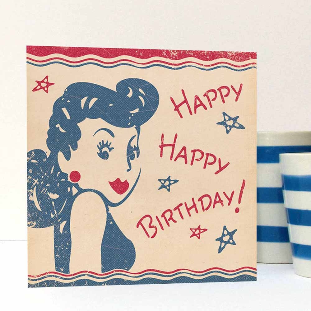Happy, Happy Birthday Card