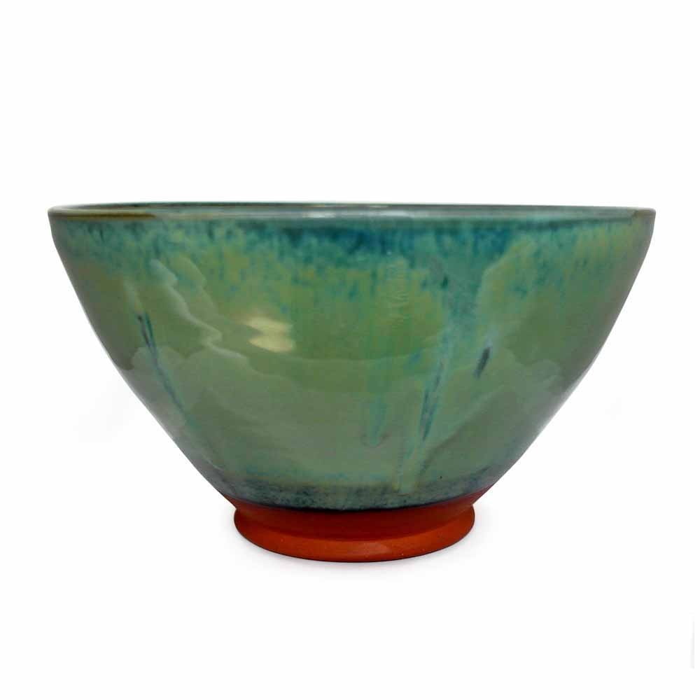 Deep Sea Blue Large Fruit Salad Bowl