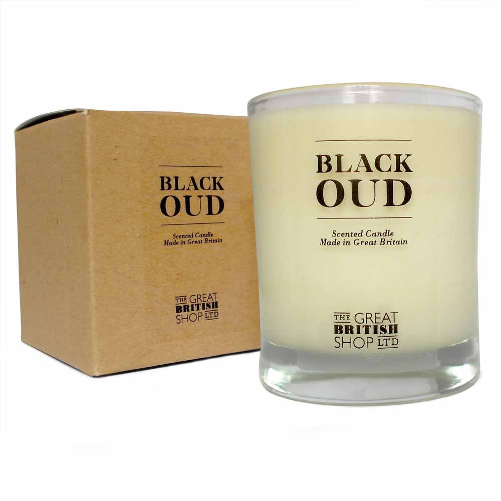 Black Oud Scented Candle